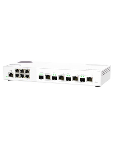 QNAP QSW-M2106-4C switch di rete Gestito L2 2.5G Ethernet (100 1000 2500) Bianco