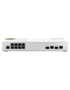 QNAP QSW-M2108-2C switch di rete Gestito L2 2.5G Ethernet (100 1000 2500) Grigio, Bianco
