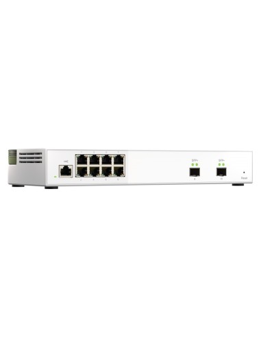 QNAP QSW-M2108-2S switch di rete Gestito L2 2.5G Ethernet (100 1000 2500) Grigio