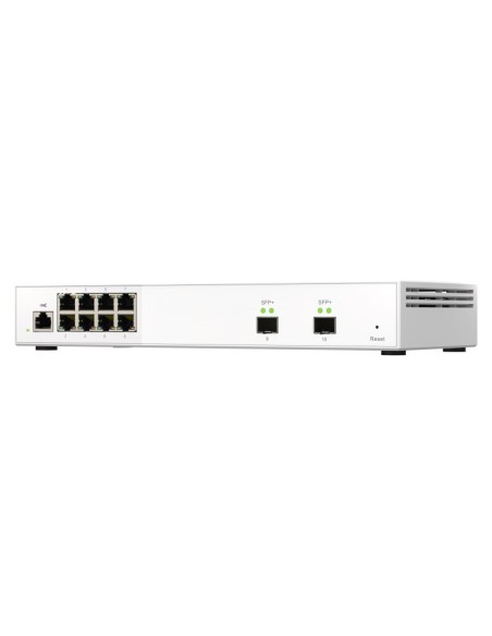 QNAP QSW-M2108-2S switch di rete Gestito L2 2.5G Ethernet (100 1000 2500) Grigio