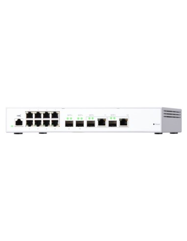 QNAP QSW-M408-2C switch di rete Gestito L2 10G Ethernet (100 1000 10000) Bianco