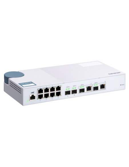 QNAP QSW-M408-2C switch di rete Gestito L2 10G Ethernet (100 1000 10000) Bianco