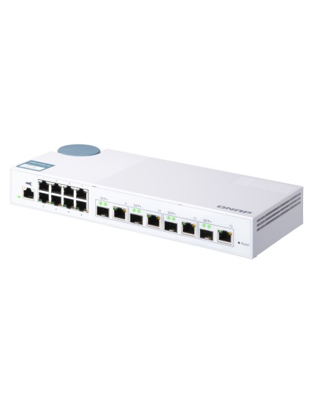 QNAP QSW-M408-4C switch di rete Gestito L2 Gigabit Ethernet (10 100 1000) Bianco
