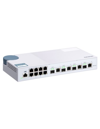 QNAP QSW-M408-4C switch di rete Gestito L2 Gigabit Ethernet (10 100 1000) Bianco