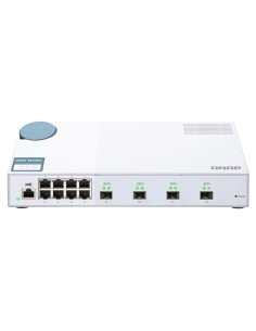 QNAP QSW-M408S switch di rete Gestito L2 Gigabit Ethernet (10 100 1000) Bianco 2