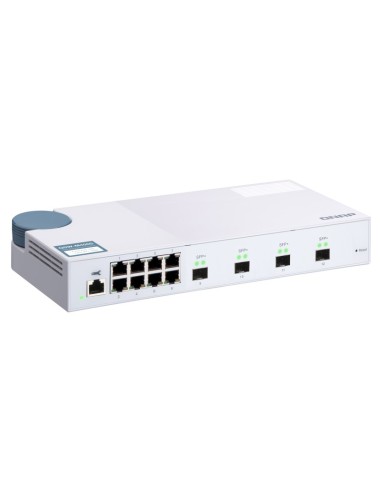 QNAP QSW-M408S switch di rete Gestito L2 Gigabit Ethernet (10 100 1000) Bianco
