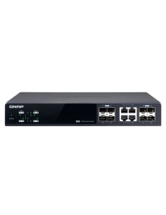 QNAP QSW-M804-4C switch di rete Gestito 10G Ethernet (100 1000 10000) Nero