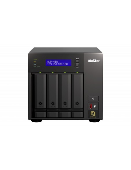 QNAP QVP-41A server NAS e di archiviazione Tower Collegamento ethernet LAN Nero G5400T