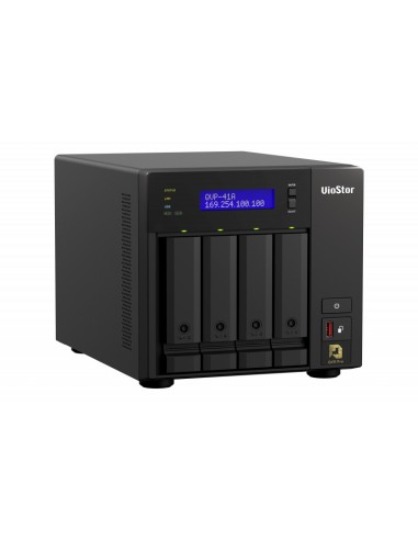 QNAP QVP-41A server NAS e di archiviazione Tower Collegamento ethernet LAN Nero G5400T