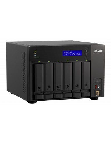 QNAP QVP-63A server NAS e di archiviazione Tower Collegamento ethernet LAN Nero i3-8100T