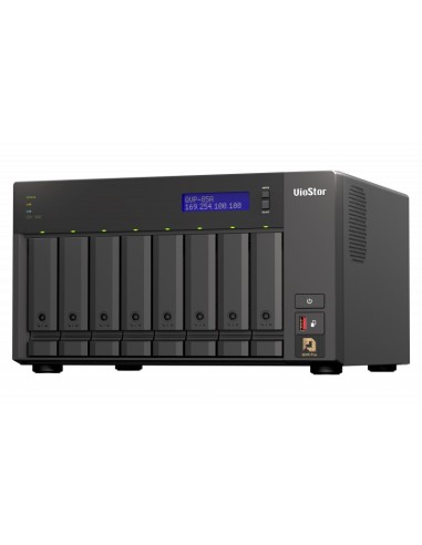 QNAP QVP-85A server NAS e di archiviazione Tower Collegamento ethernet LAN Nero i5-8400T