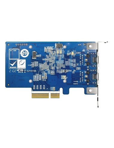 QNAP QXG-10G2T-X710 scheda di rete e adattatore Interno Ethernet 1000 Mbit s