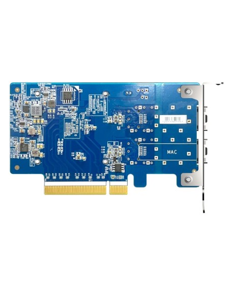 QNAP QXG-25G2SF-CX6 scheda di rete e adattatore Interno Fibra 25000 Mbit s