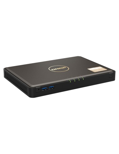 QNAP TBS-464 NAS Desktop Collegamento ethernet LAN Nero N5105