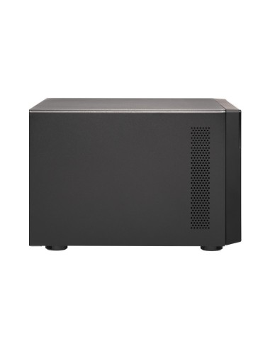 QNAP TL-D800S contenitore di unità di archiviazione Box esterno HDD SSD Nero, Grigio 2.5 3.5"