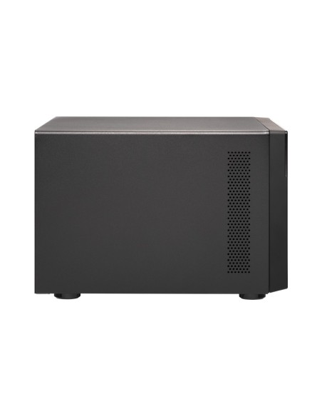 QNAP TL-D800S contenitore di unità di archiviazione Box esterno HDD SSD Nero, Grigio 2.5 3.5"