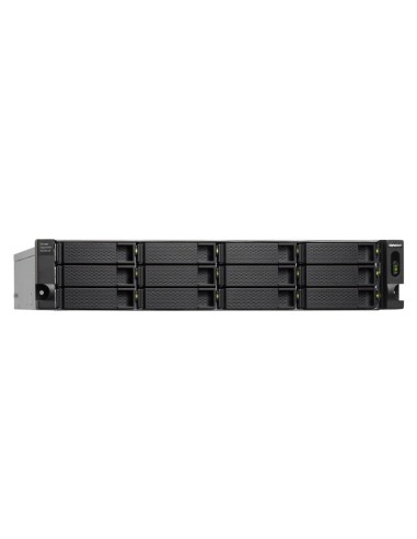 QNAP TL-R1200C-RP contenitore di unità di archiviazione Box esterno HDD SSD Nero, Grigio 2.5 3.5"