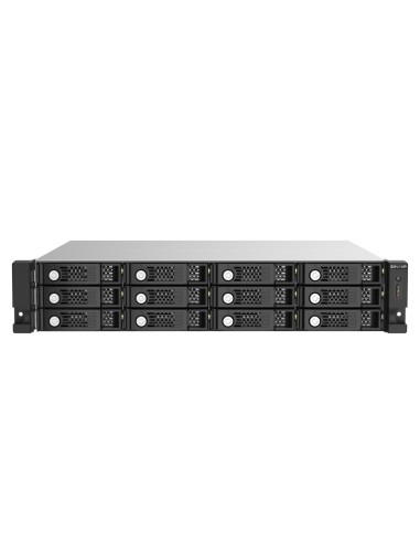 QNAP TL-R1220Sep-RP Box esterno HDD SSD Nero, Grigio 2.5 3.5"