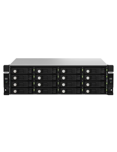 QNAP TL-R1620Sdc Box esterno HDD SSD Nero 2.5 3.5"