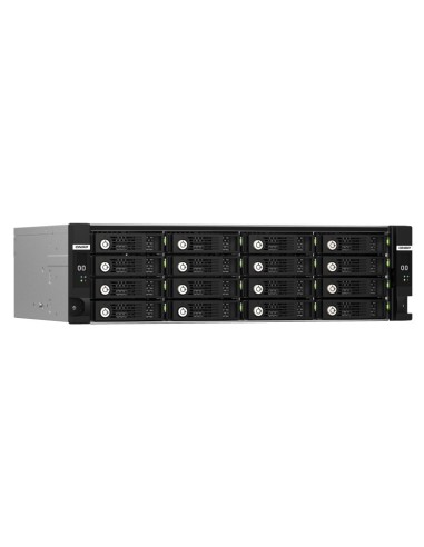 QNAP TL-R1620Sdc Box esterno HDD SSD Nero 2.5 3.5"
