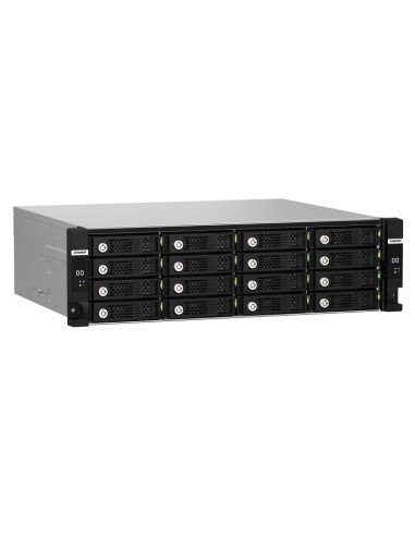 QNAP TL-R1620Sdc Box esterno HDD SSD Nero 2.5 3.5"
