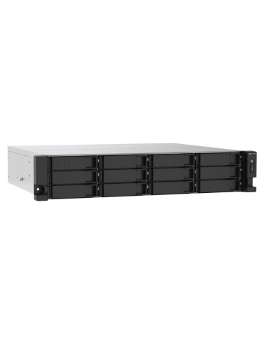 QNAP TS-1273AU-RP-8G server NAS e di archiviazione Armadio (2U) Collegamento ethernet LAN Alluminio, Nero V1500B
