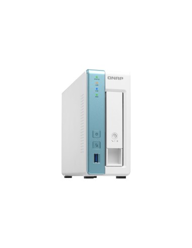 QNAP TS-131K server NAS e di archiviazione Tower Collegamento ethernet LAN Turchese, Bianco Alpine AL-214