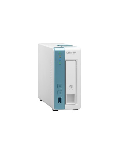 QNAP TS-131K server NAS e di archiviazione Tower Collegamento ethernet LAN Turchese, Bianco Alpine AL-214