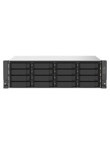 QNAP TS-1673AU-RP-16G server NAS e di archiviazione Armadio (3U) Collegamento ethernet LAN Nero, Grigio V1500B