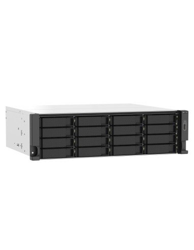 QNAP TS-1673AU-RP-16G server NAS e di archiviazione Armadio (3U) Collegamento ethernet LAN Nero, Grigio V1500B