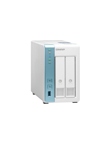 QNAP TS-231P3 NAS Tower Collegamento ethernet LAN Turchese, Bianco Alpine AL-214