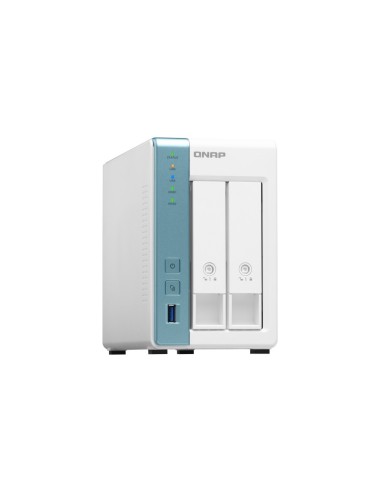QNAP TS-231P3 NAS Tower Collegamento ethernet LAN Turchese, Bianco Alpine AL-214