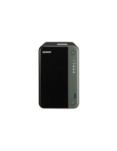 QNAP TS-253D NAS Tower Collegamento ethernet LAN Nero J4125 2