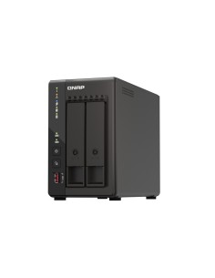 QNAP TS-253E NAS Tower Collegamento ethernet LAN Nero J6412