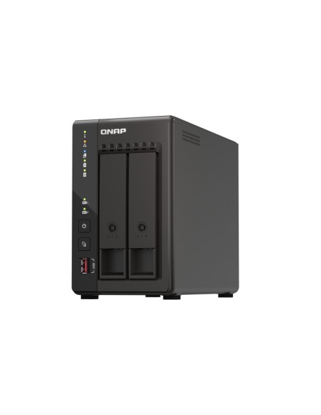 QNAP TS-253E NAS Tower Collegamento ethernet LAN Nero J6412
