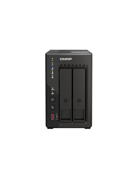QNAP TS-253E NAS Tower Collegamento ethernet LAN Nero J6412