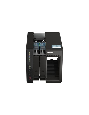 QNAP TS-253E NAS Tower Collegamento ethernet LAN Nero J6412