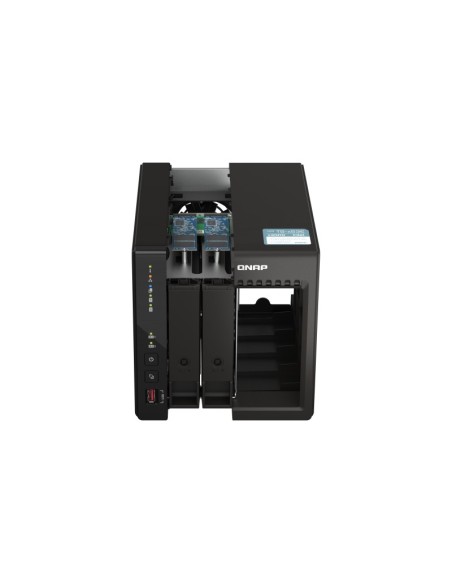 QNAP TS-253E NAS Tower Collegamento ethernet LAN Nero J6412