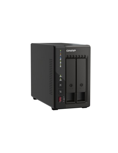 QNAP TS-253E NAS Tower Collegamento ethernet LAN Nero J6412