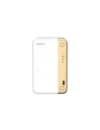 QNAP TS-262 NAS Tower Collegamento ethernet LAN Oro, Bianco N4505