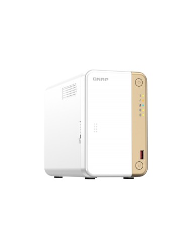 QNAP TS-262 NAS Tower Collegamento ethernet LAN Oro, Bianco N4505
