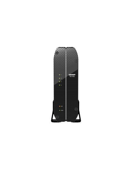 QNAP TS-410E NAS Tower Collegamento ethernet LAN Nero J6412