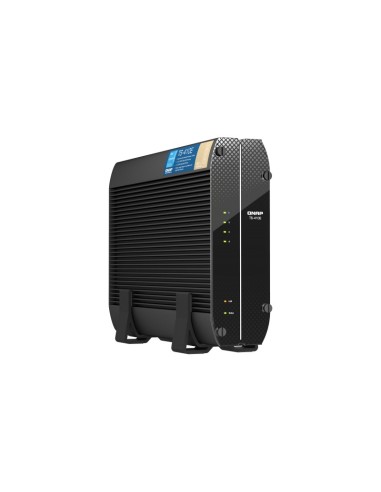 QNAP TS-410E NAS Tower Collegamento ethernet LAN Nero J6412