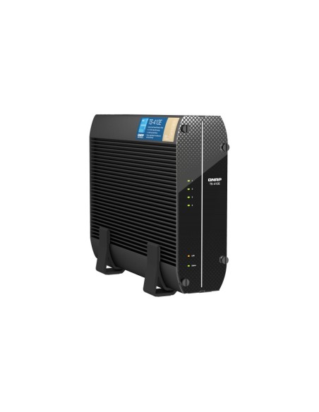 QNAP TS-410E NAS Tower Collegamento ethernet LAN Nero J6412