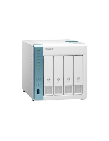 QNAP TS-431K server NAS e di archiviazione Tower Collegamento ethernet LAN Bianco Alpine AL-214