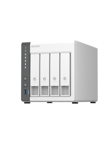 QNAP TS-433 NAS Tower Collegamento ethernet LAN Cortex-A55