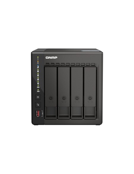 QNAP TS-453E NAS Tower Collegamento ethernet LAN Nero J6412