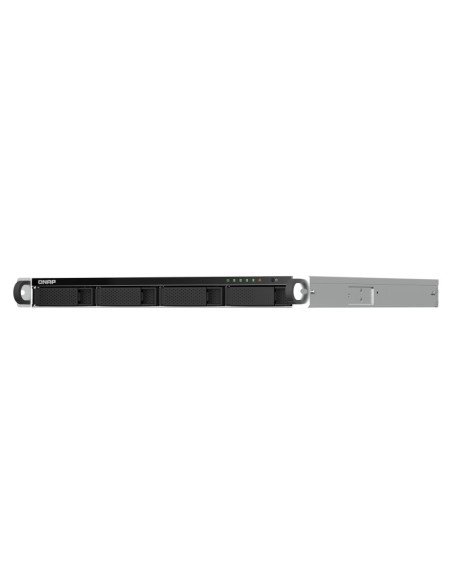 QNAP TS-464U-RP NAS Rack (1U) Collegamento ethernet LAN Nero