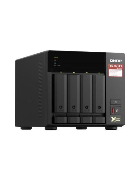 QNAP TS-473A NAS Tower Collegamento ethernet LAN Nero V1500B