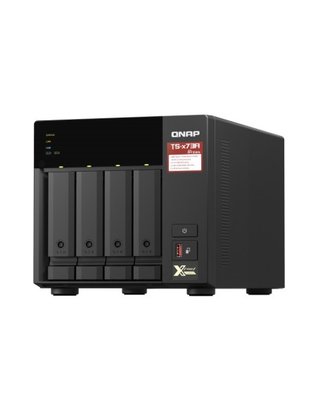 QNAP TS-473A NAS Tower Collegamento ethernet LAN Nero V1500B